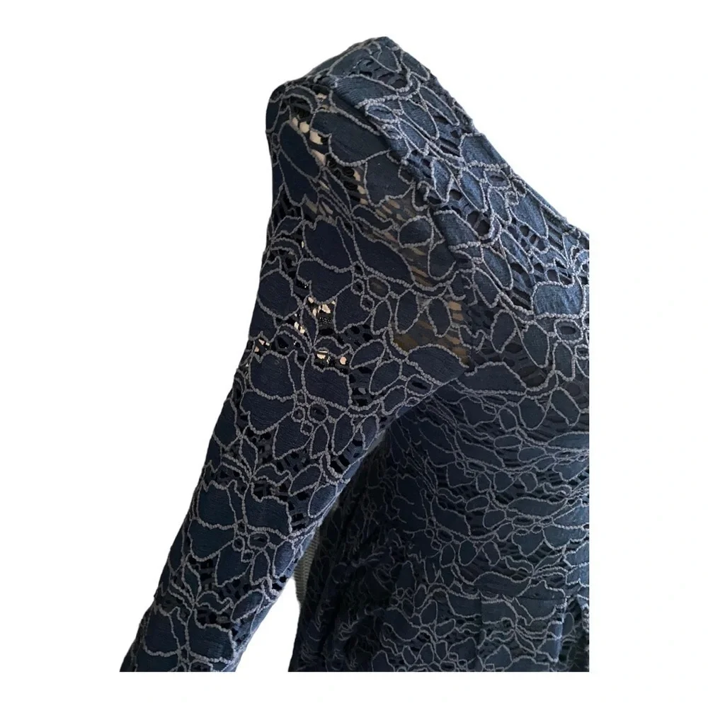FREE PEOPLE-BLUE LACE DRESS-SIZE SMALL